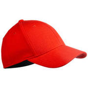 Kipsta BA550 Baseball Cap Hat Black Adult Low Profile Fitted