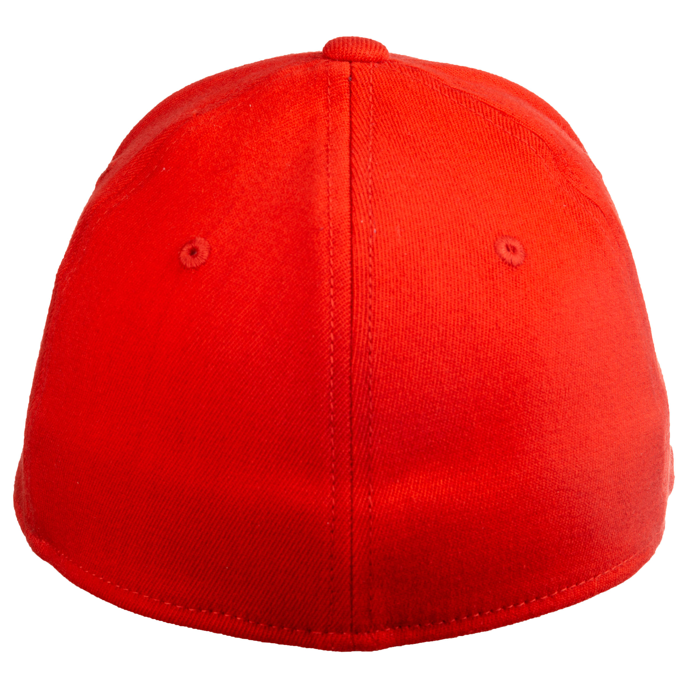 red baseball hat