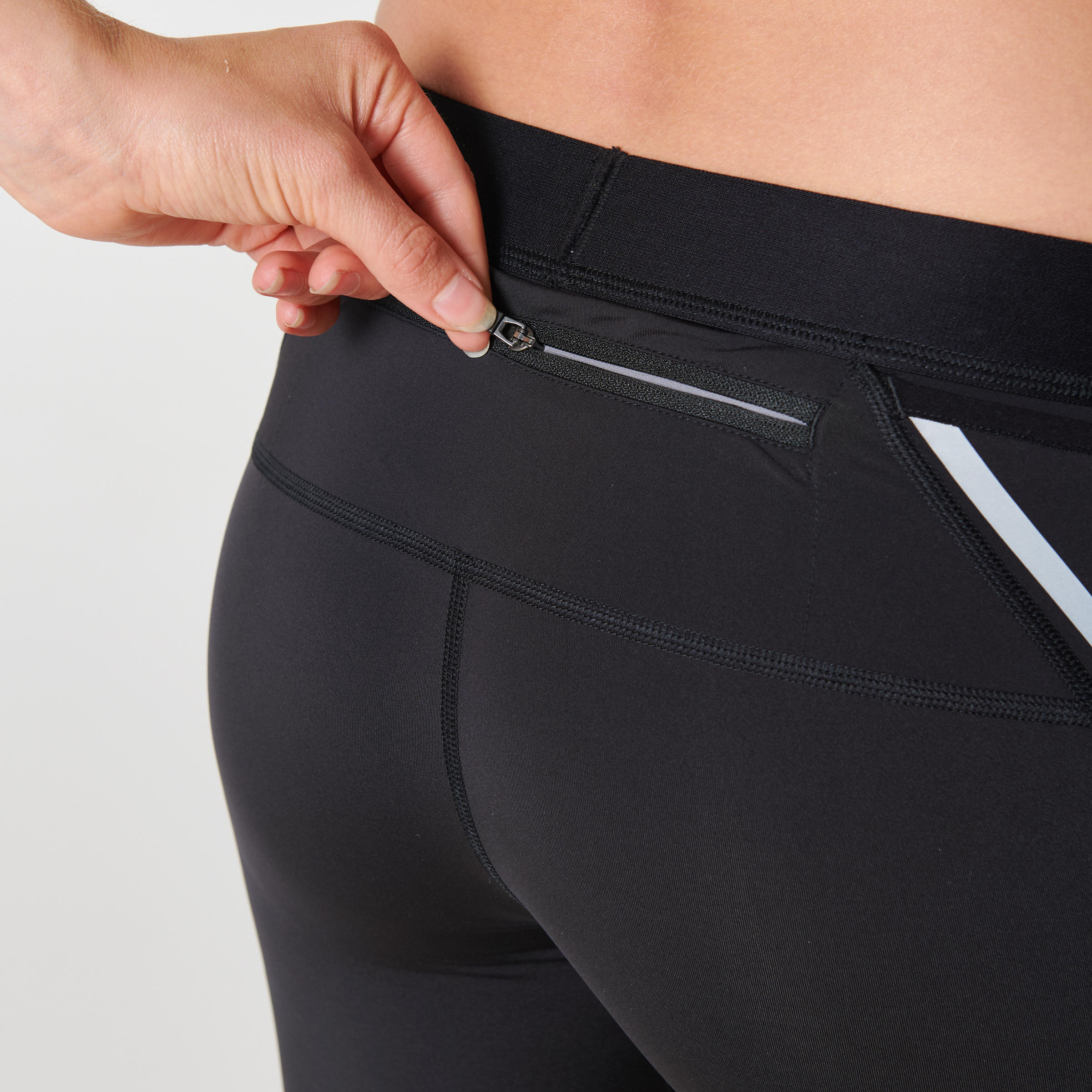 Legginsy do biegania krótkie KIPRUN SUPPORT damskie 4/4