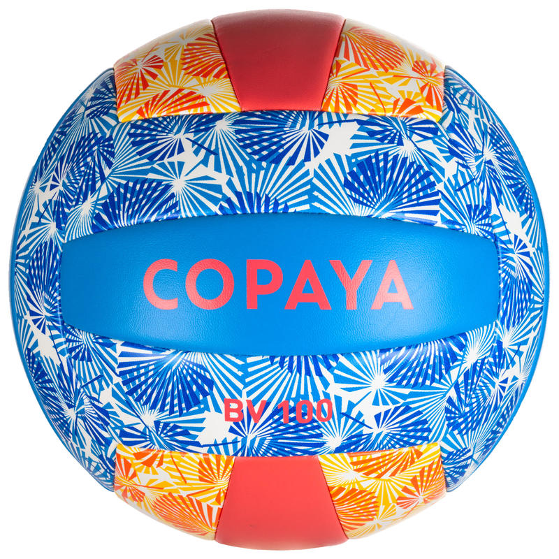 Ballon de Volleyball V100 Soft 200 - 220 g pour les 6 à 9 Ans - Bleu/Jaune  - Decathlon Cote d'Ivoire
