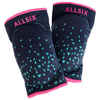 Volejbalové chrániče na kolená V500 modro-ružové ALLSIX