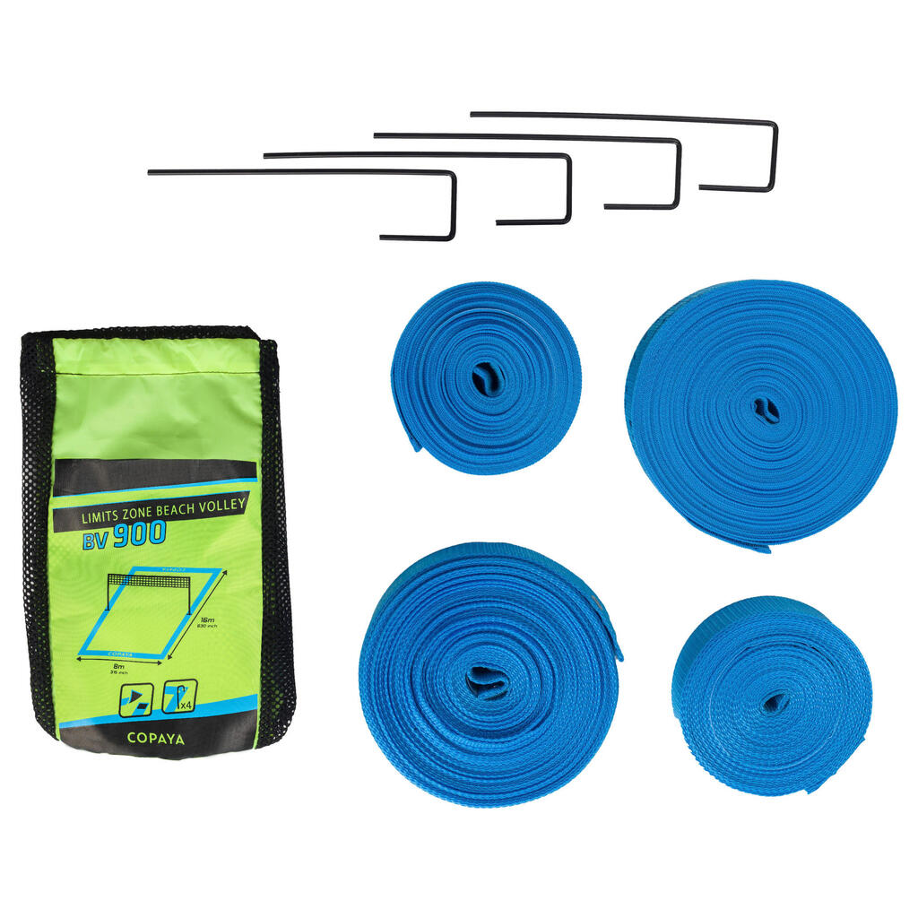 Beach Volleyball Markings BV900 - Official Dimensions (8mx16m)