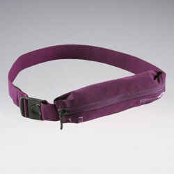 Adjustable running belt for phone - plum