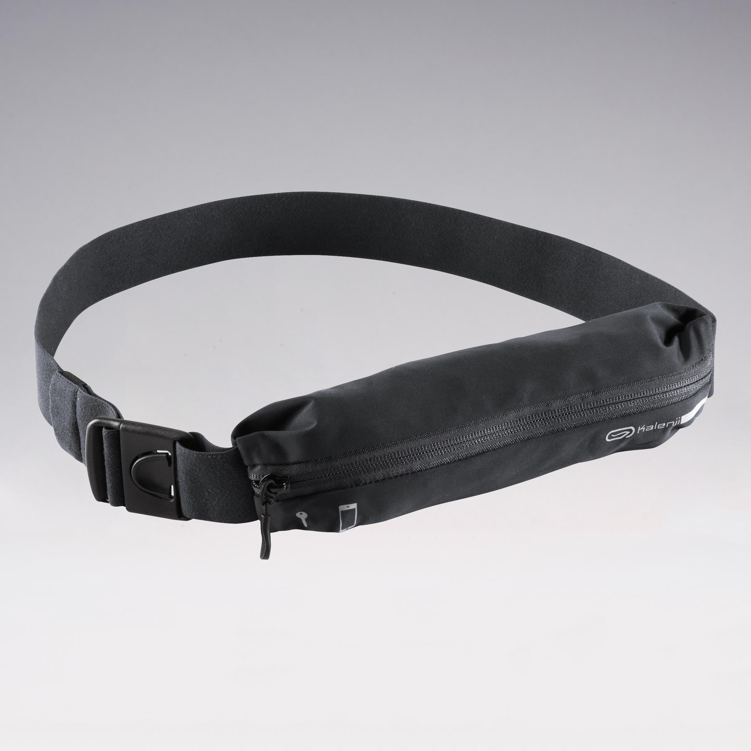 

Adjustable Running Belt - Black -  By KALENJI | Decathlon