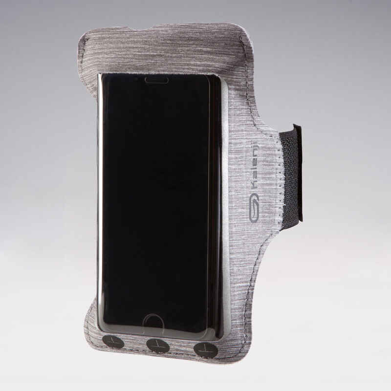 Laufarmband für Smartphones grau Laufarmband für Smartphones grau