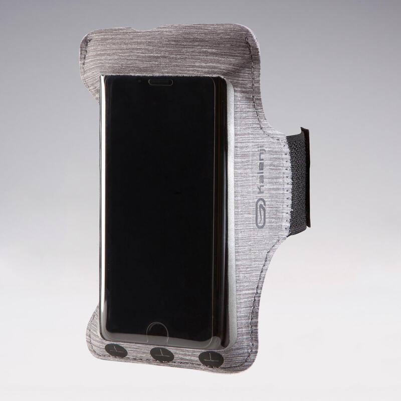 Běžecké pouzdro na smartphone šedé