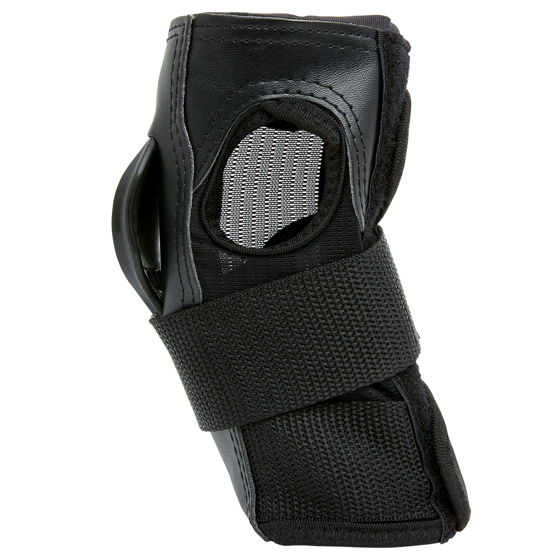 Muñequeras patines patineta adulto FIT500 negro gris 5/6