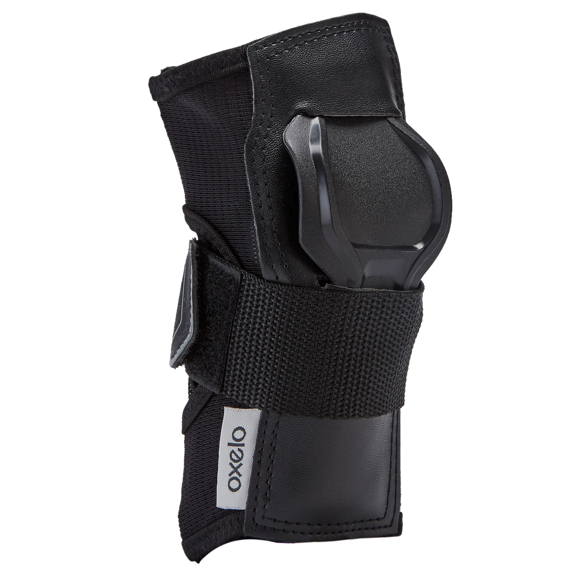 Fit500 Adult Skating Wrist Guards - Black/Grey - OXELO