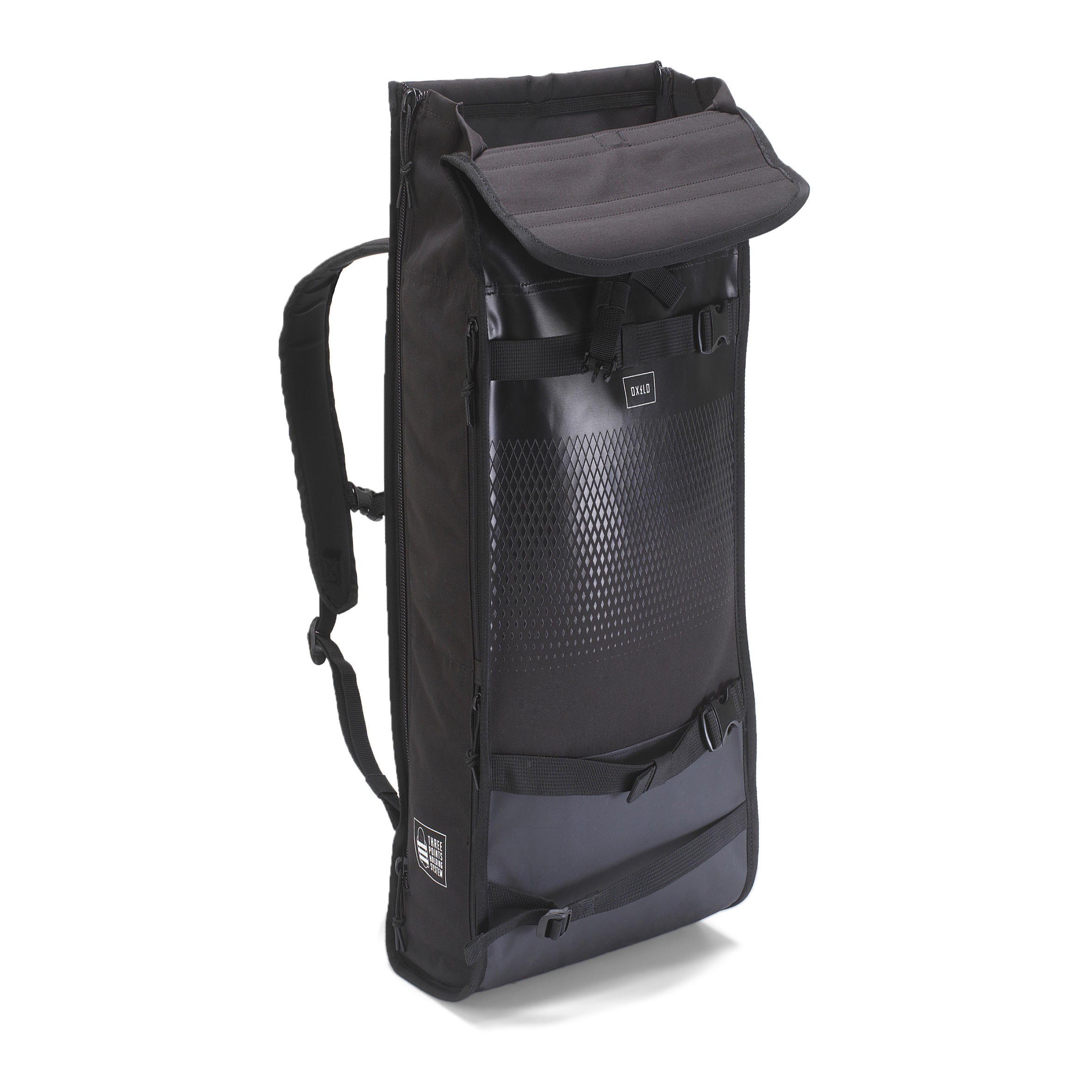 Skateboarding Backpack BG500 Rolltop 25L - Black | Decathlon