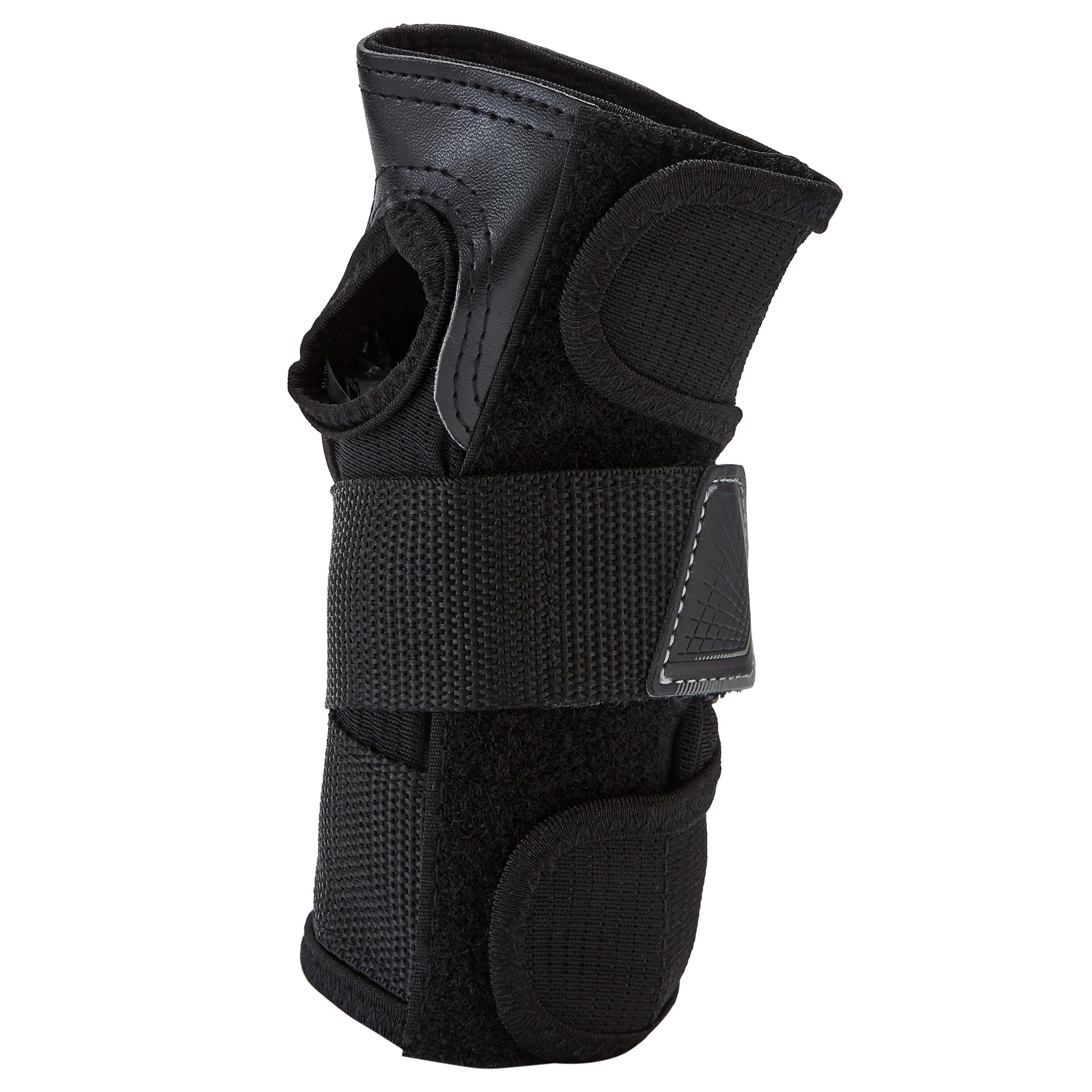Muñequeras patines patineta adulto FIT500 negro gris 3/6