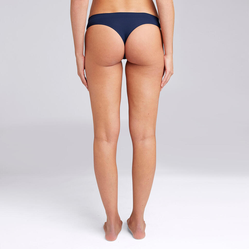 Women's Seamless Thong - Black