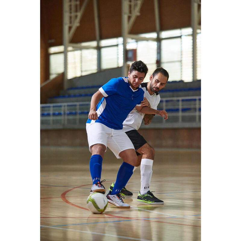 Hallenschuhe Futsal Fussball Eskudo 500 Erwachsene grau