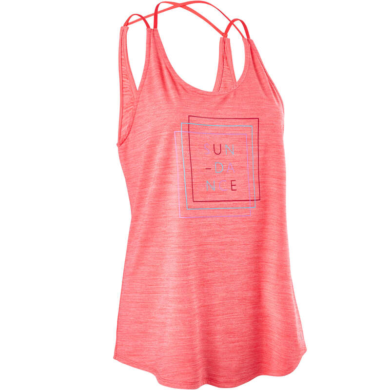 FITNESS DANCE WOMEN APPAREL Street Dance and Urban Dance - Fitness Dance Tank Top DOMYOS - Sports