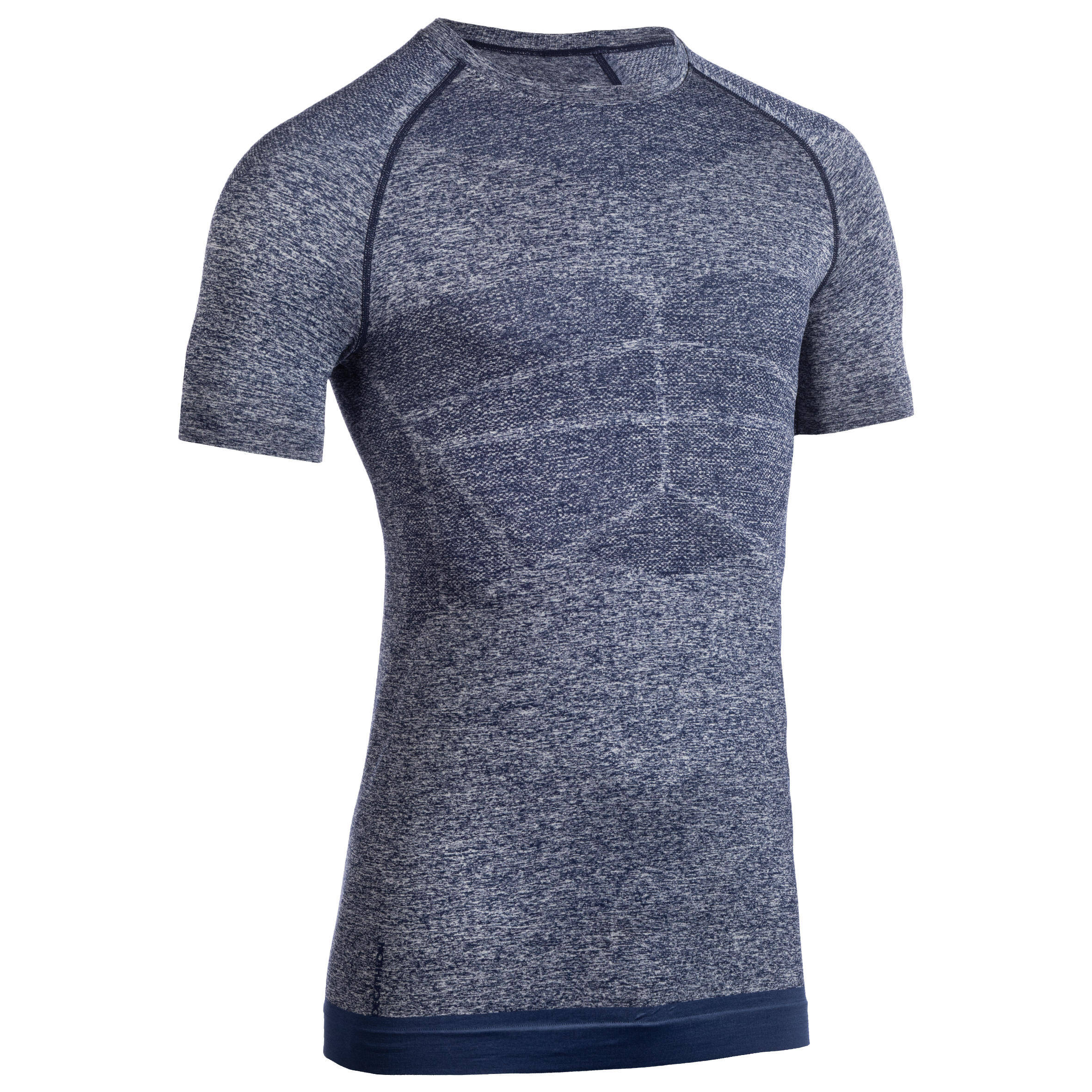Weight Training Compression T-Shirt - Blue -  1
