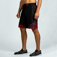 SHORT CROSSTRAINING 900 HOMME NOIR/ROUGE