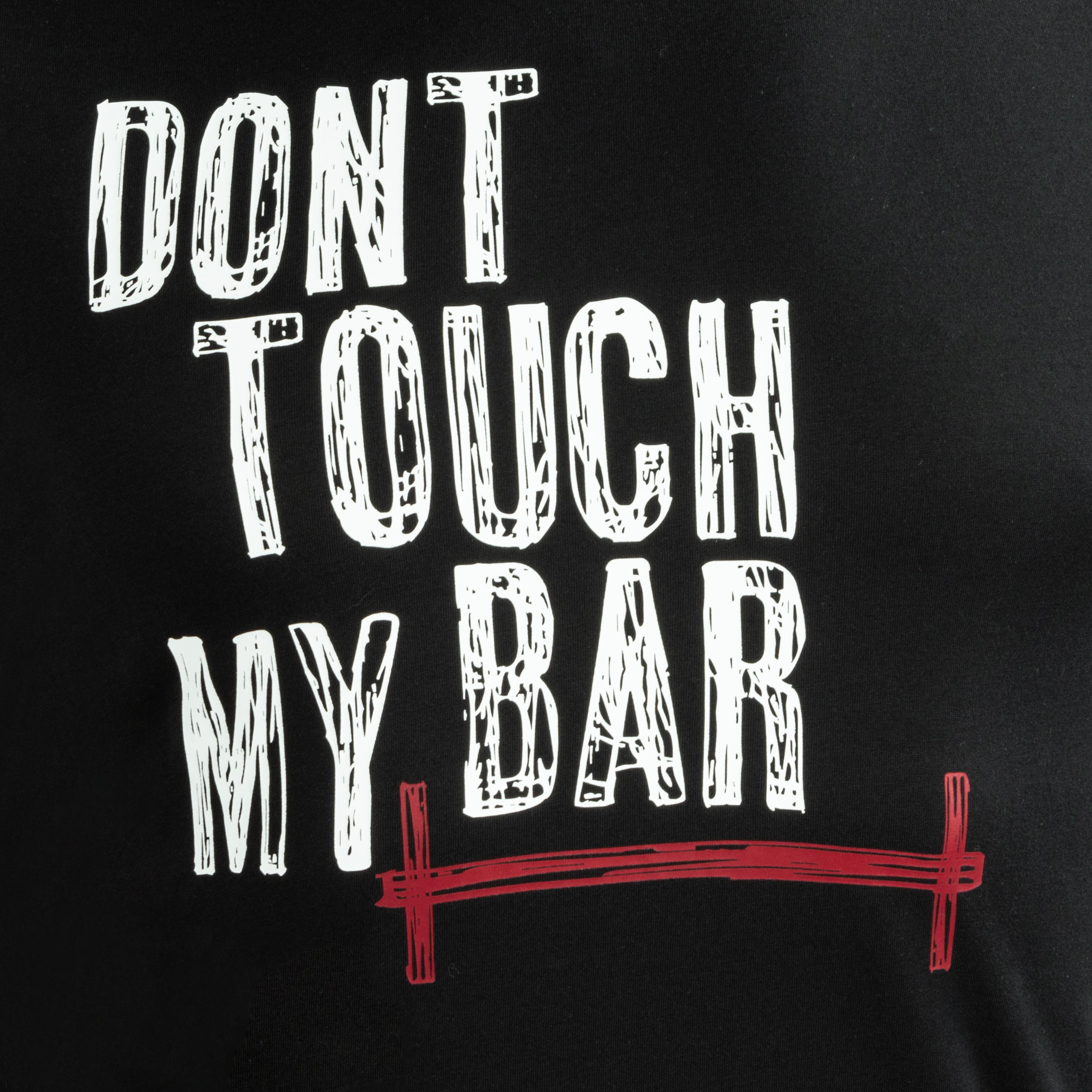 

Men' Cross Training T-Shirt - Black -  By DOMYOS | Decathlon
