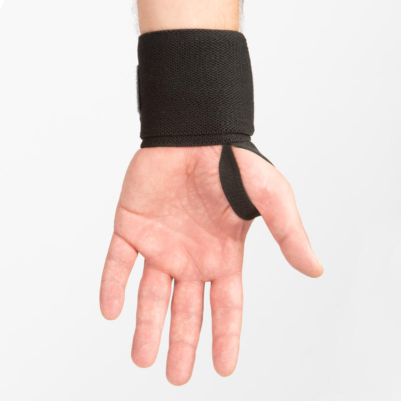 Weight Training Wrist Support And Protection Wraps Velcro Fastening