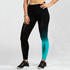 Women Cross Training Leggings Seamless Black Purple