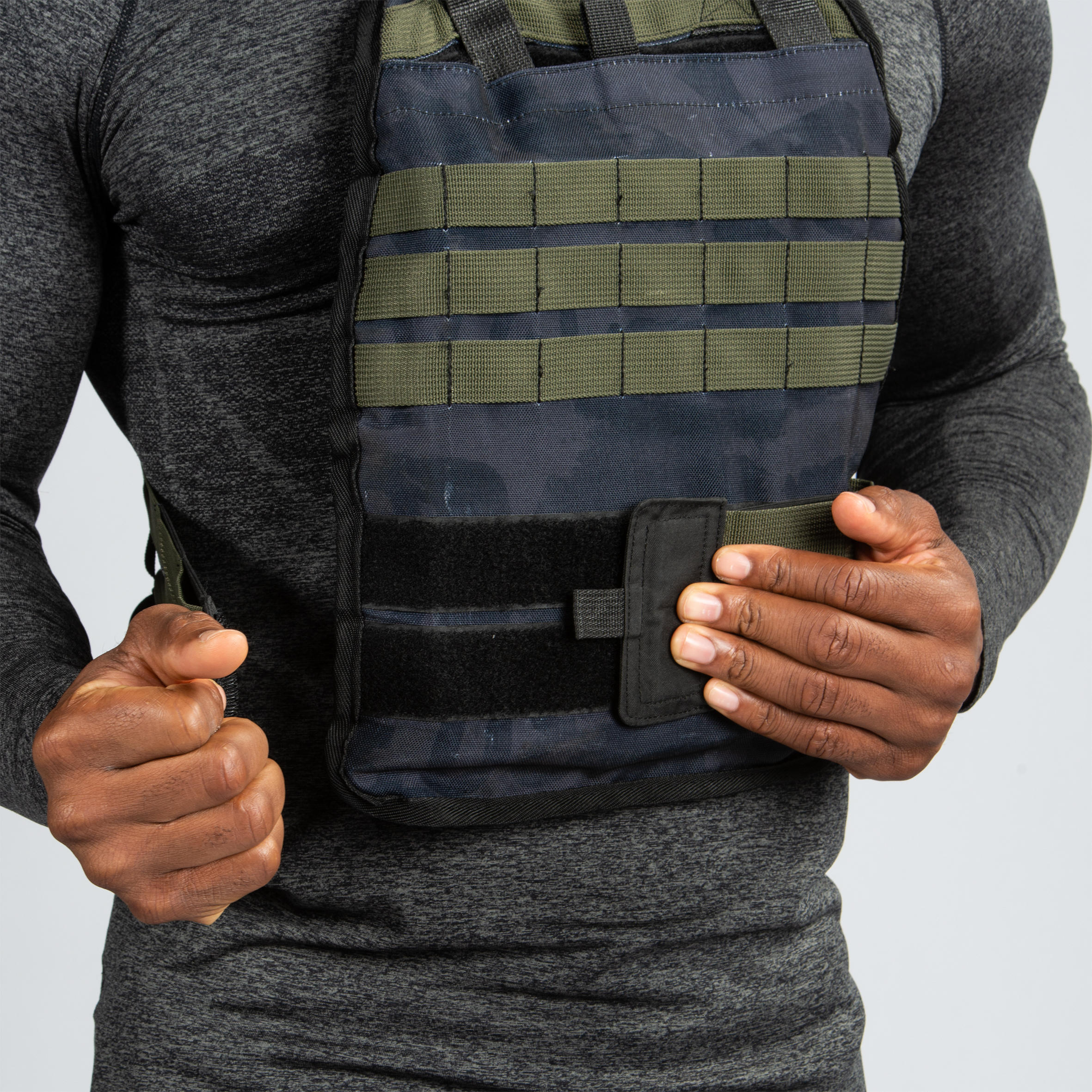 Weighted bodybuilding and cross-training vest 10 kg CORENGTH