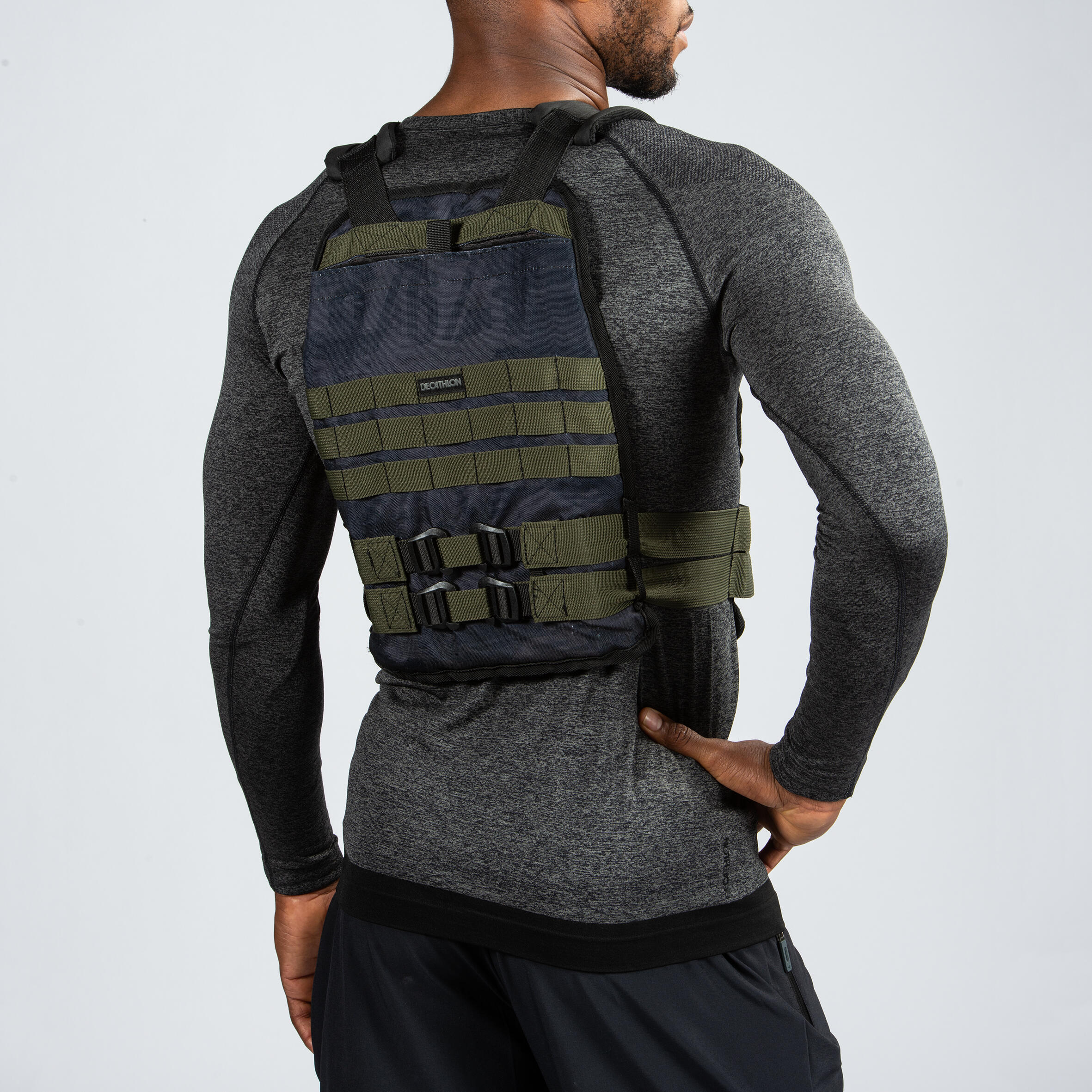 Weighted bodybuilding and cross-training vest 10 kg CORENGTH