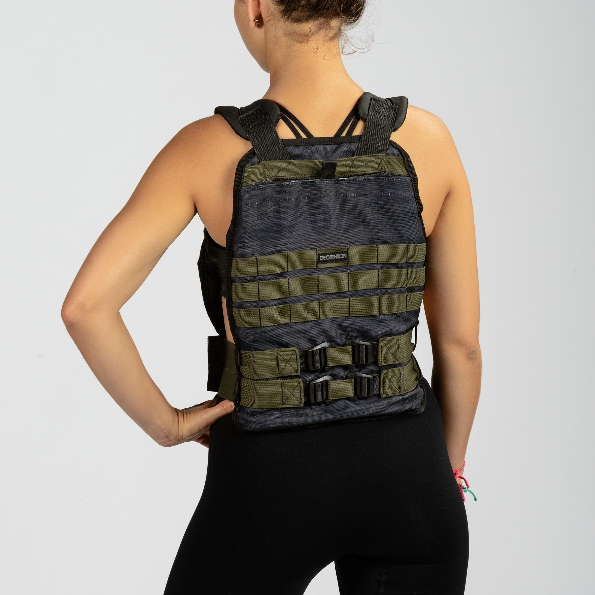 Decathlon 10kg Weighted Vest Crossfit Weighted Bodybuilding And