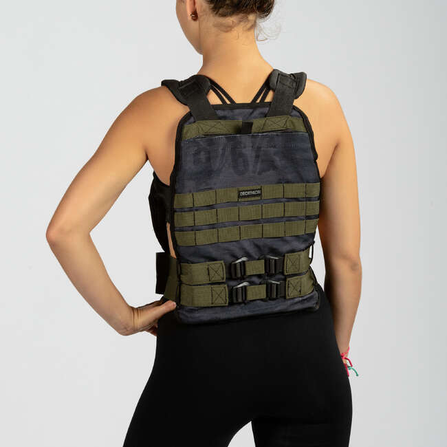 DOMYOS Strength and Cross Training Weighted Vest 10 kg...