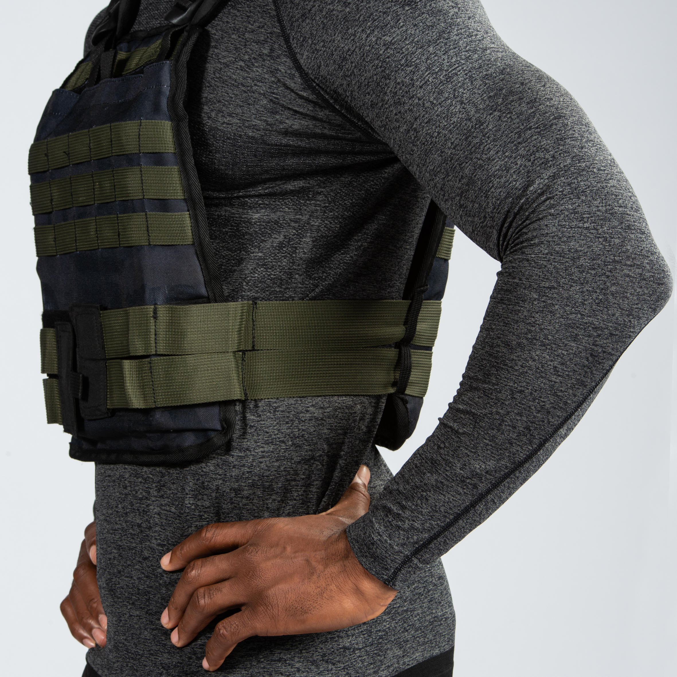 Gilet lesté de musculation et de CrossFit 10 kg - CORENGTH