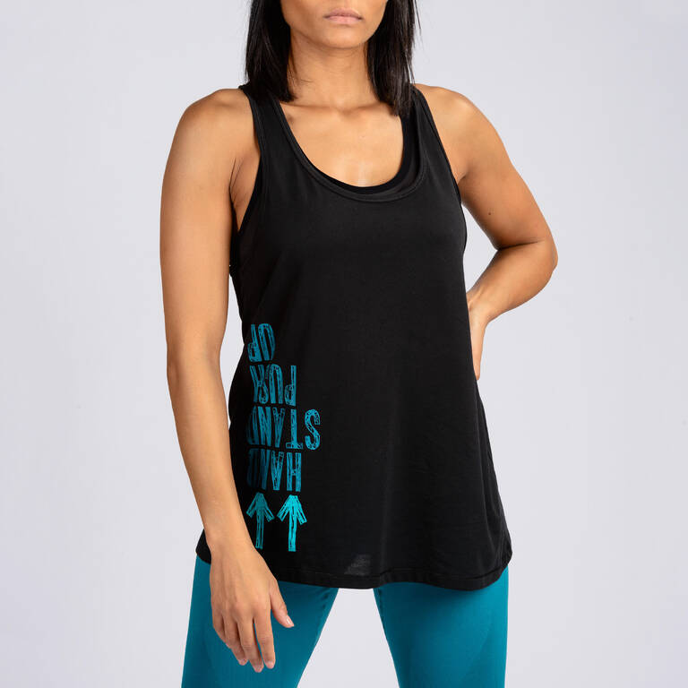 Women's Cross-Training Tank Top - Black