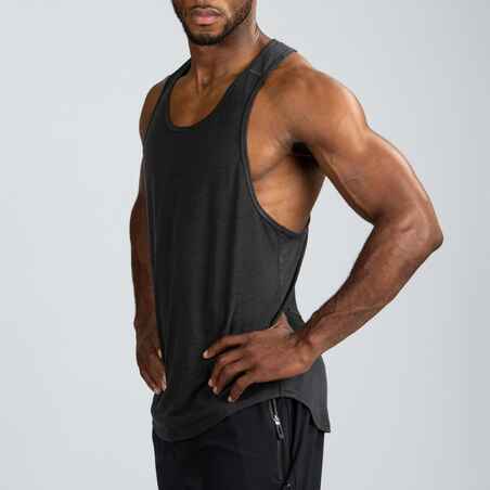 Stringer Weight Training Tank Top - Black