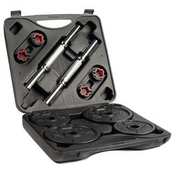 Ensemble haltères 44 lb musculation