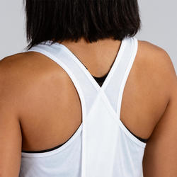 Débardeur Crosstraining Femme Blanc