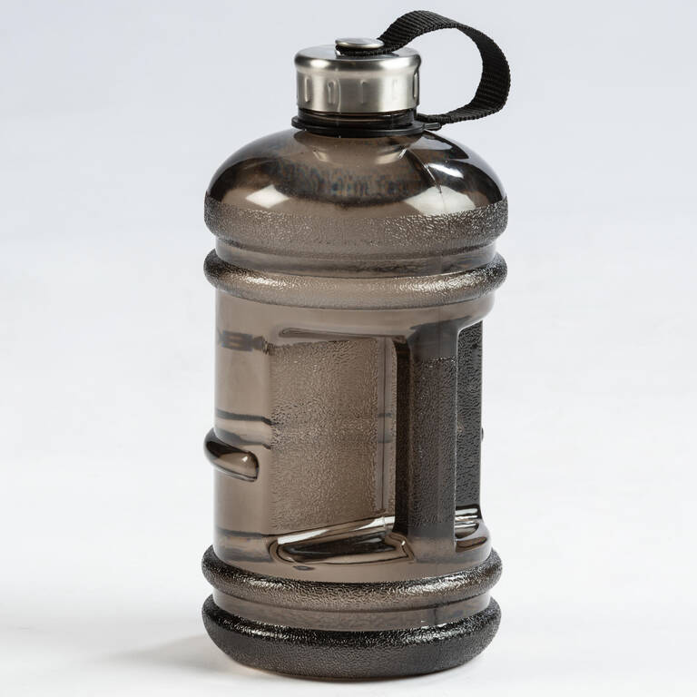 2200 ml Water Bottle - Black - Decathlon