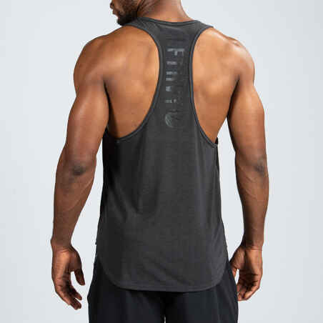 Stringer Weight Training Tank Top - Black