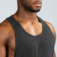 Stringer Weight Training Tank Top - Black