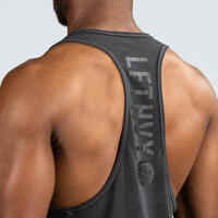 Stringer Weight Training Tank Top - Black