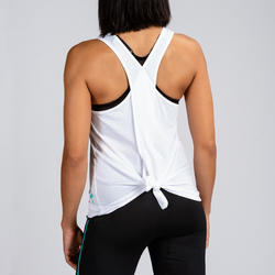 Débardeur Crosstraining Femme Blanc