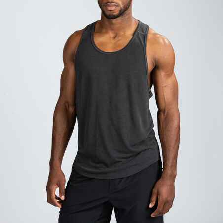 Stringer Weight Training Tank Top - Black