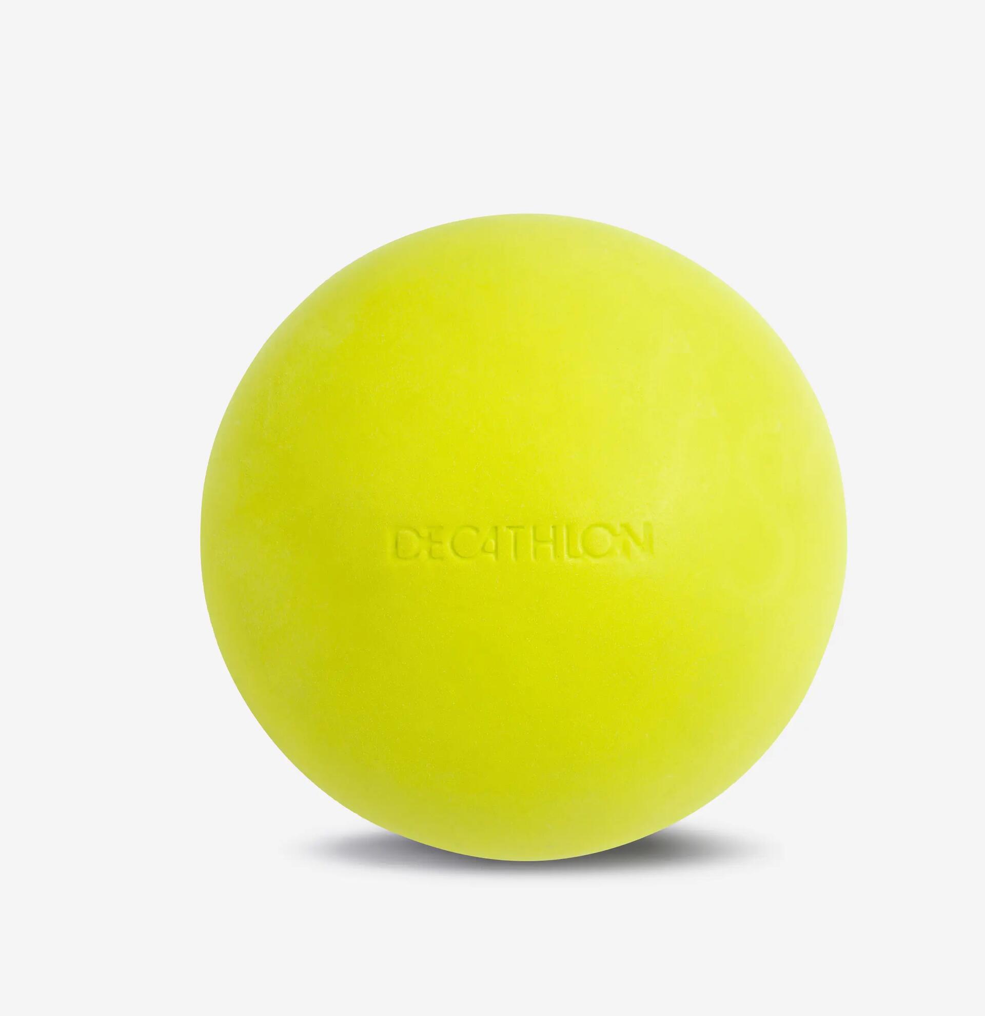 A massage ball that's ideal for massaging sore parts of the body.