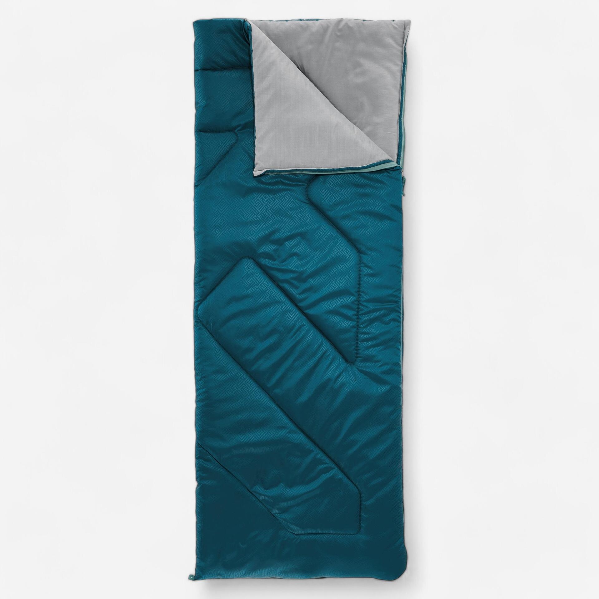 Temperate camping sleeping bag