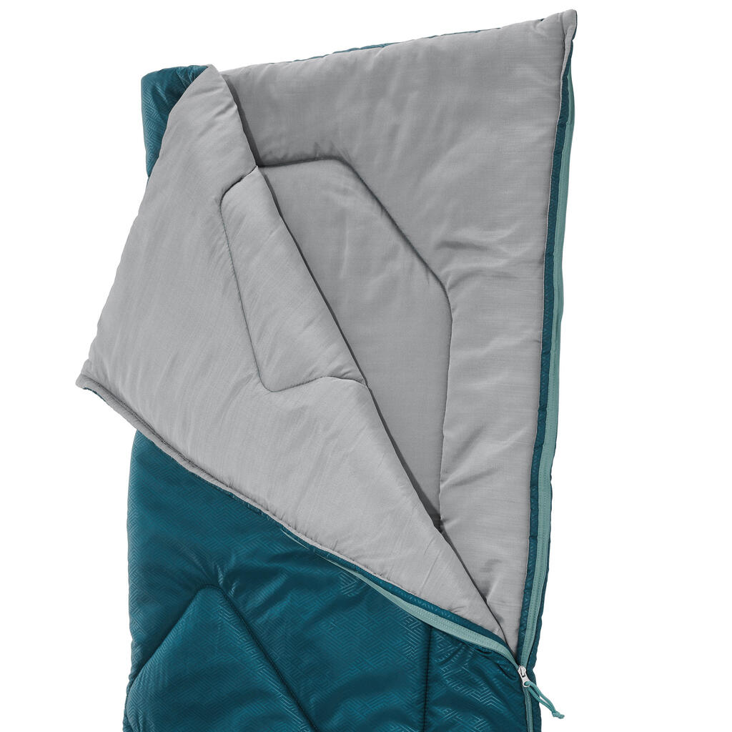 US Schlafsack Camping Arpenaz 10 °C blau