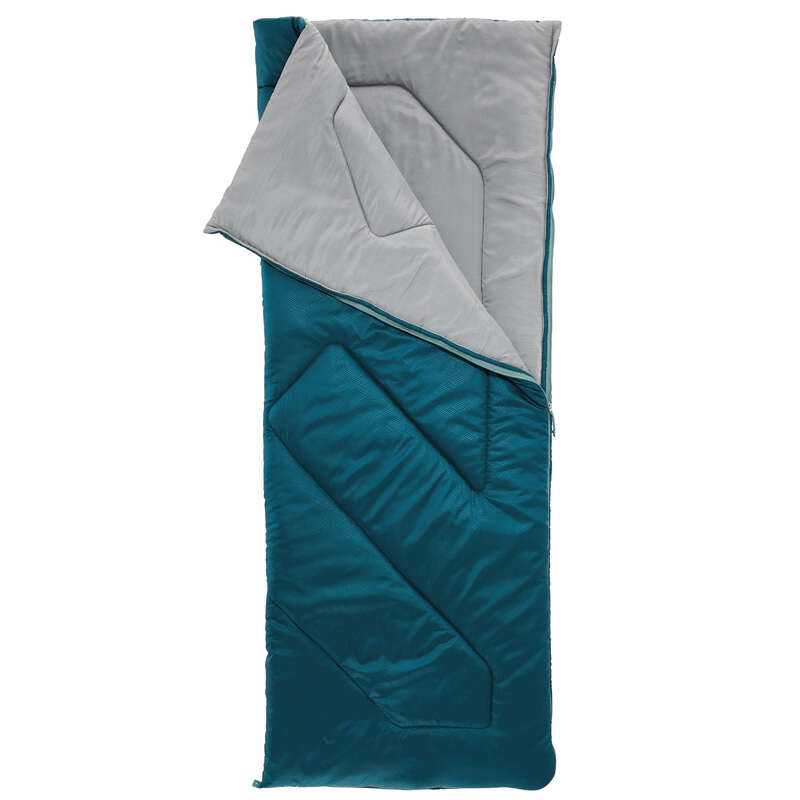 QUECHUA Camping Sleeping Bag Arpenaz 10° Dark Blue...