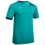 Atorka Handbalshirt kind H100 turquoise / paars