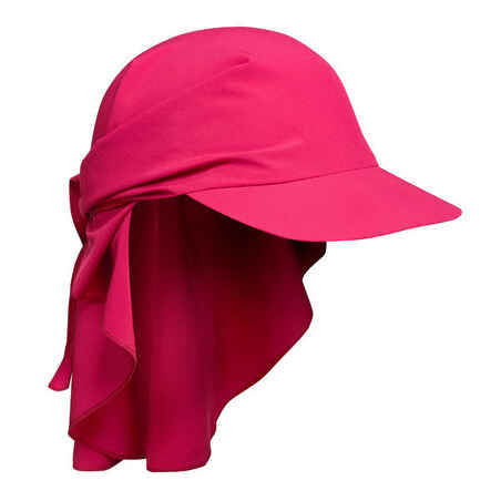Rožnata pohodniška kapa s šiltom TREK 100