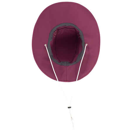 WOMEN’S ANTI-UV TREKKING CAP - MT500 - PURPLE