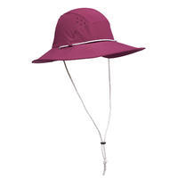 WOMEN’S ANTI-UV TREKKING CAP - MT500 - PURPLE