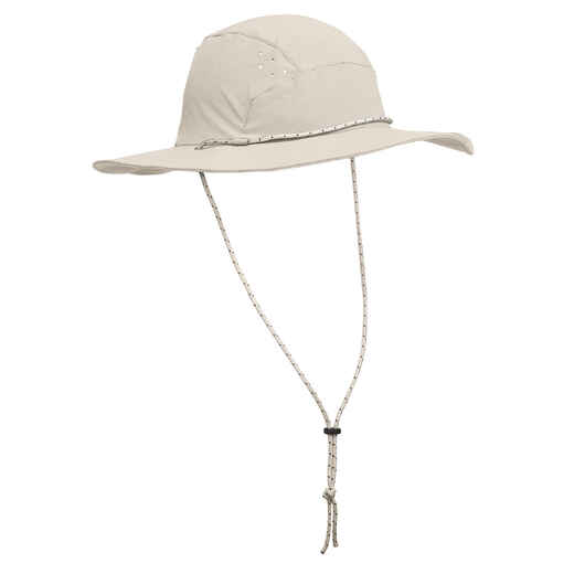 
      Pánsky klobúk Trek 500 na treking v horách s ochranou proti UV béžový
  