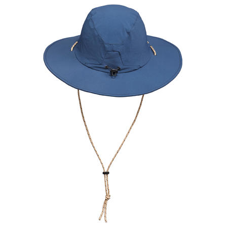 Men’s Anti-UV Mountain Trekking Hat - TREK 500 Blue
