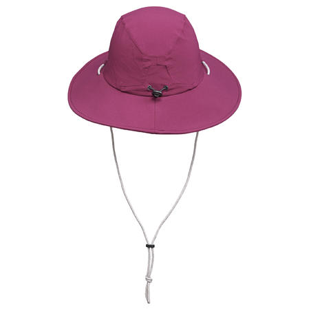 Жіночий капелюх Trek 500 для гірського трекінгу з УФ-захистом - Рожевий