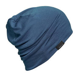 Merino Wool Hat - Blue