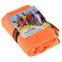 Microfibre towel size S 42 x 55 cm - Orange